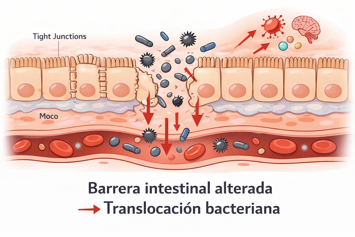 Barrera intestinal y translocación bacteriana en COVID Persistente y EM/SFC