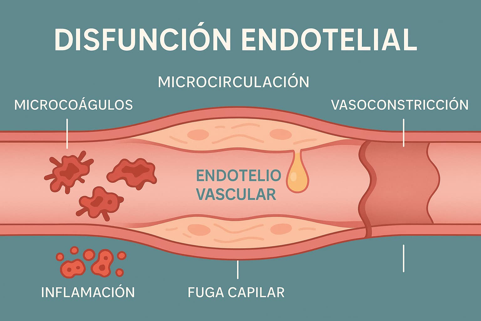 Los mejores marcadores del endotelio para Covid Persistente y EM/SFC