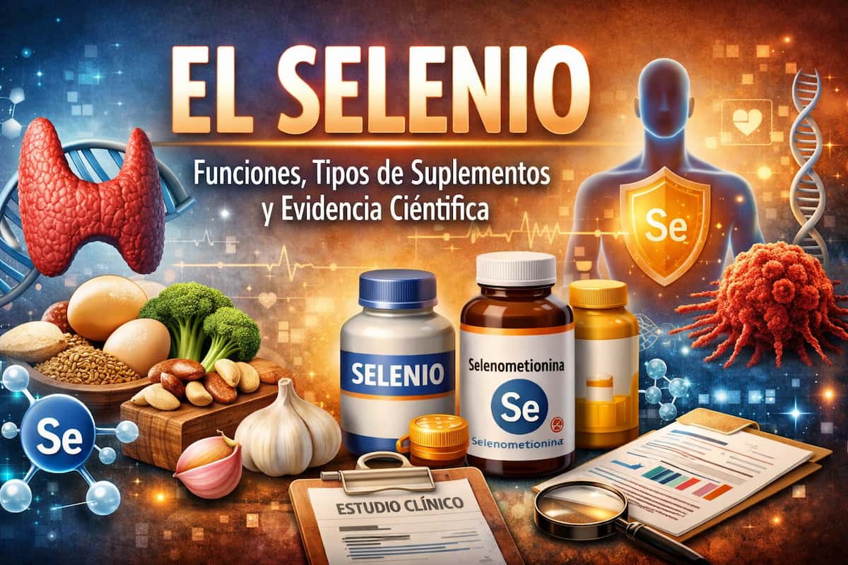 El selenio: para qué sirve y tipos de suplementos