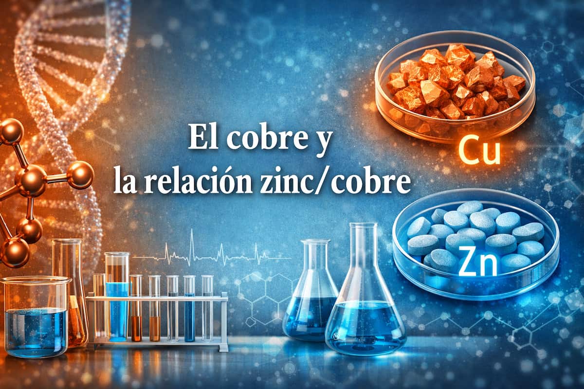 El cobre y la relación zinc/cobre: un indicador clave del equilibrio inmunitario