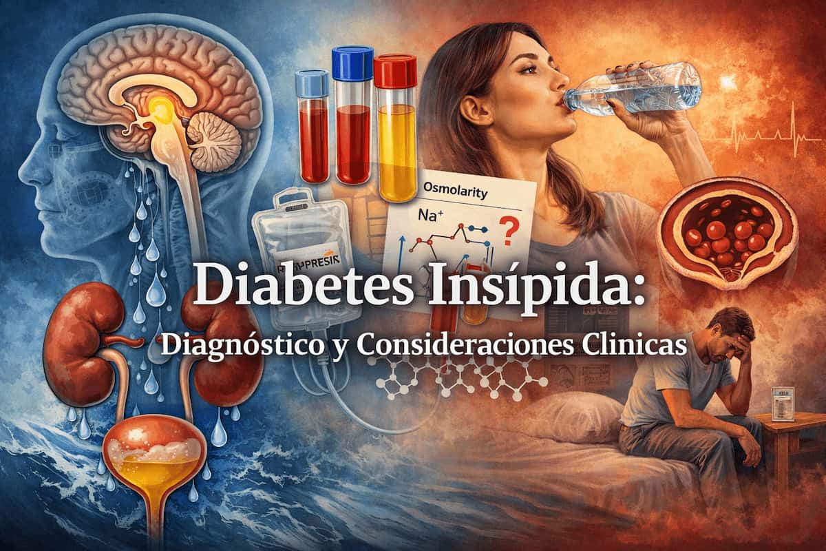 Diabetes insípida: diagnóstico y tratamiento