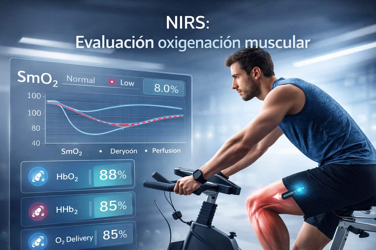 Espectroscopia de infrarrojo cercano (NIRS): una herramienta para evaluar la oxigenación muscular y la microcirculación