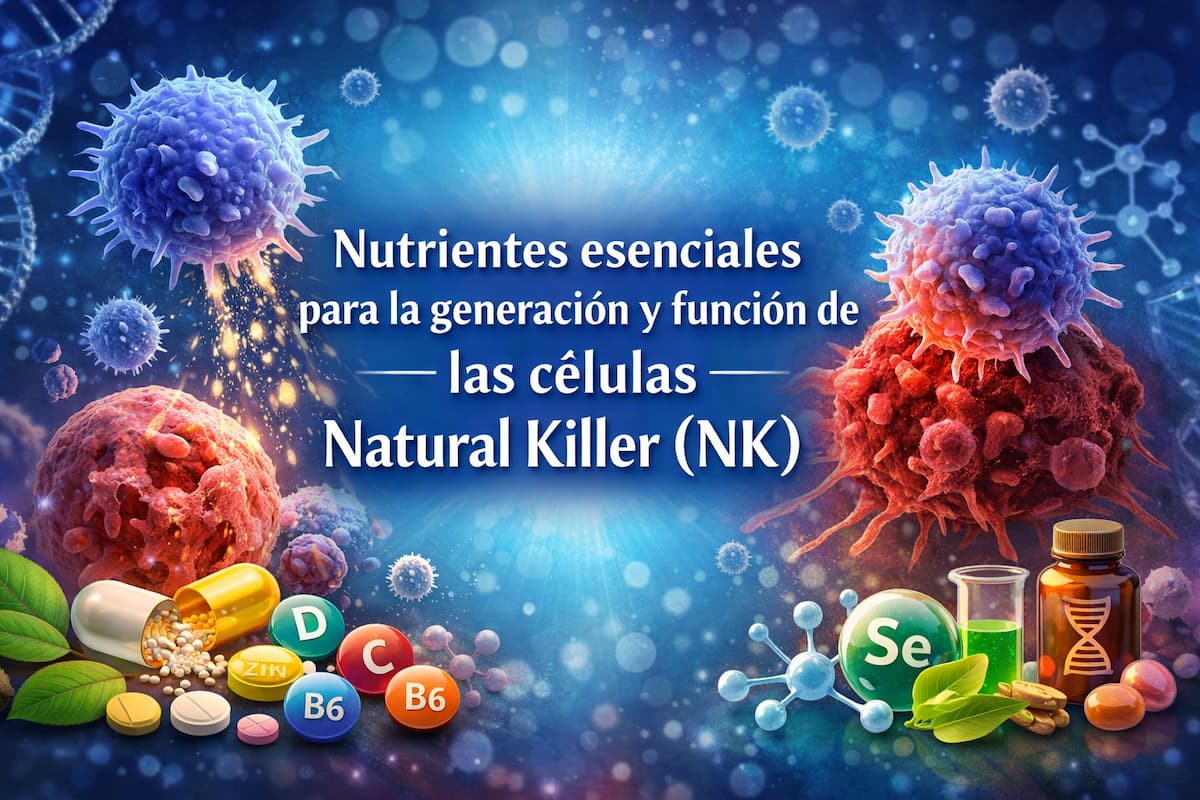 Nutrientes esenciales para las células Natural Killer (NK)