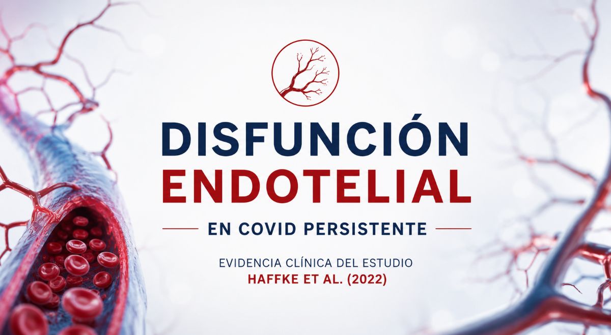 Disfunción endotelial en estudio de Covid Persistente