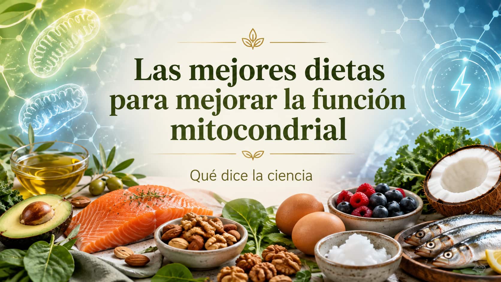 Las mejores dietas para mejorar la función mitocondrial: qué dice la ciencia
