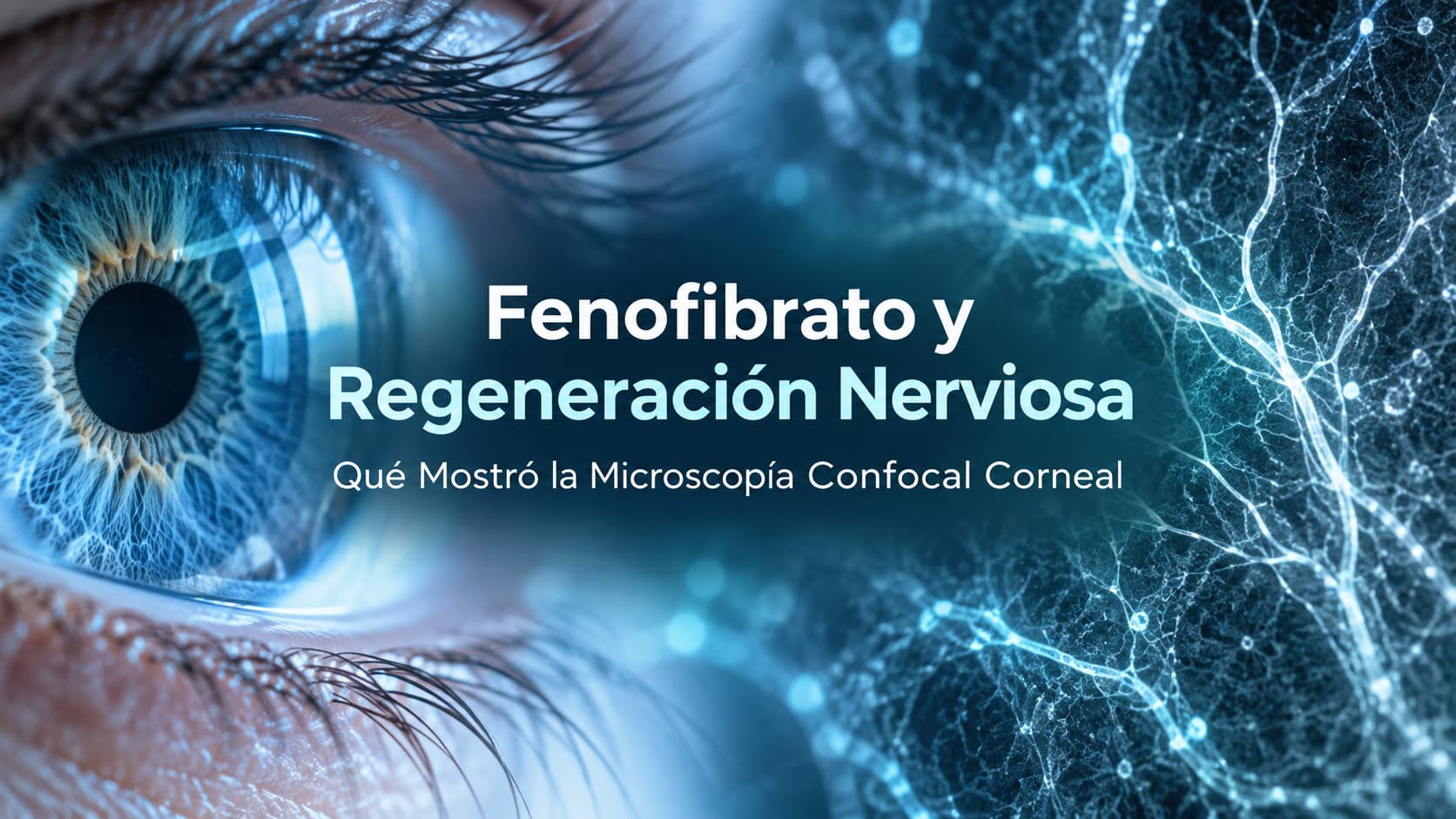 Fenofibrato y regeneración nerviosa: qué mostró la microscopía confocal corneal